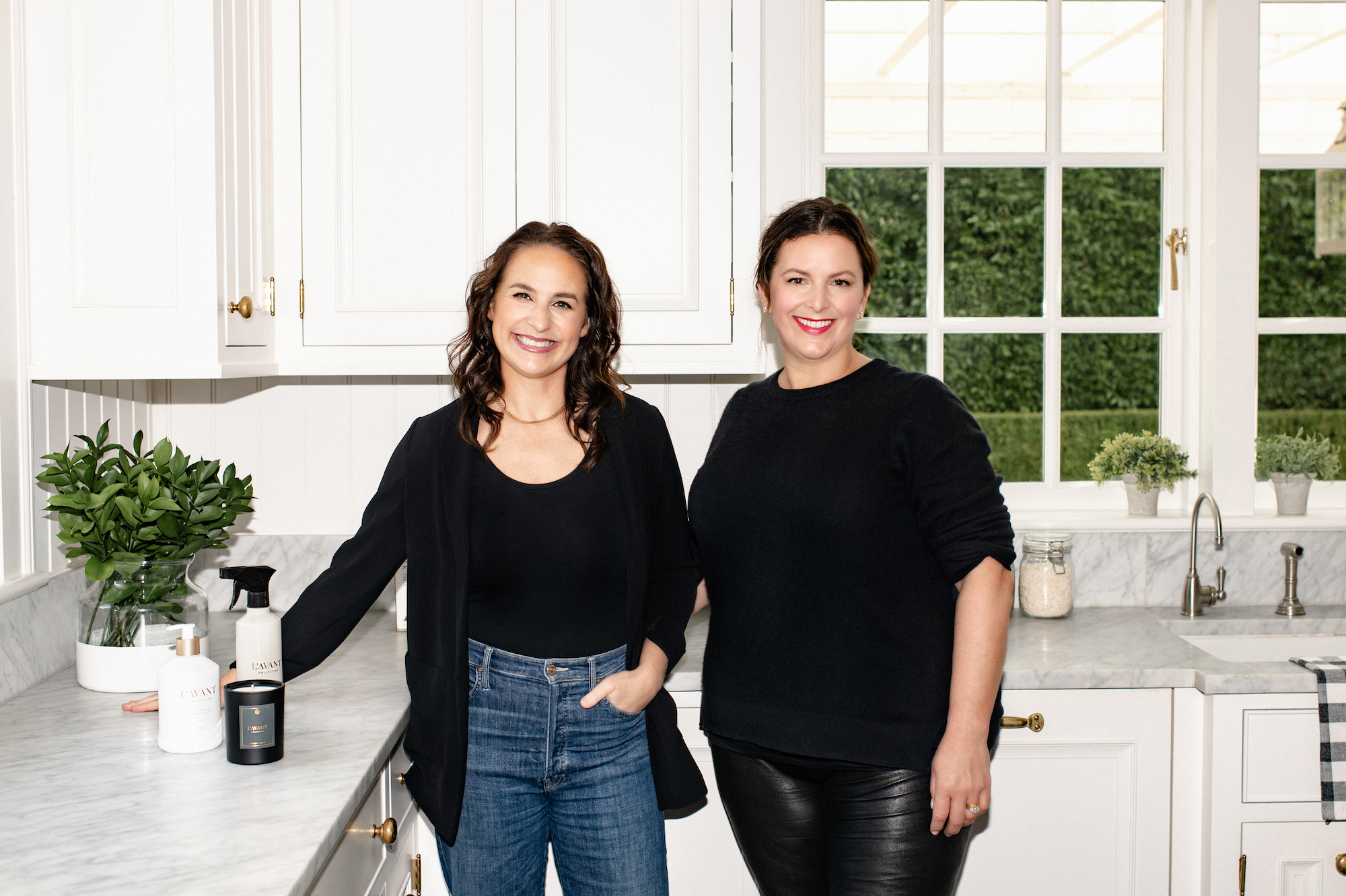 From left: Kristi Lord and Lindsay Droz, best friends and co-founders of L’AVANT Collective